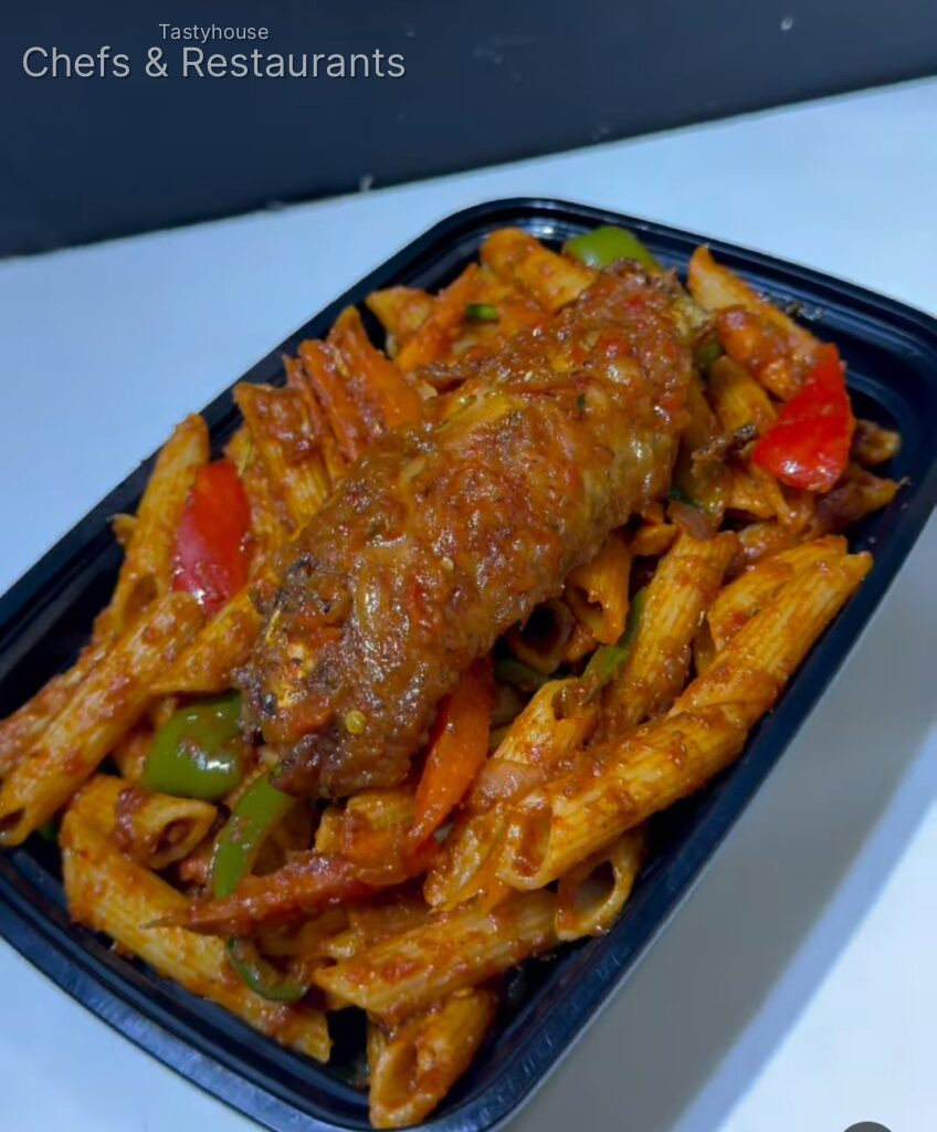 Jollof pasta (penne)
