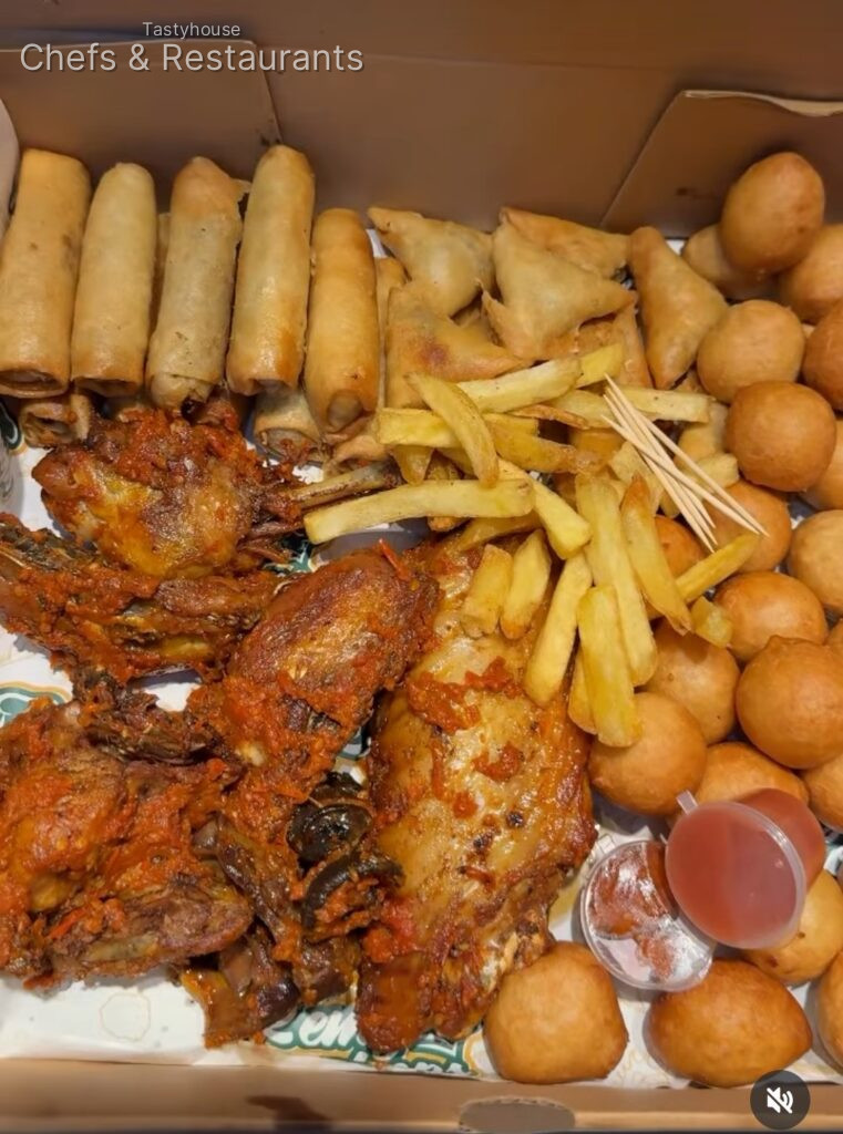 Small chops platter