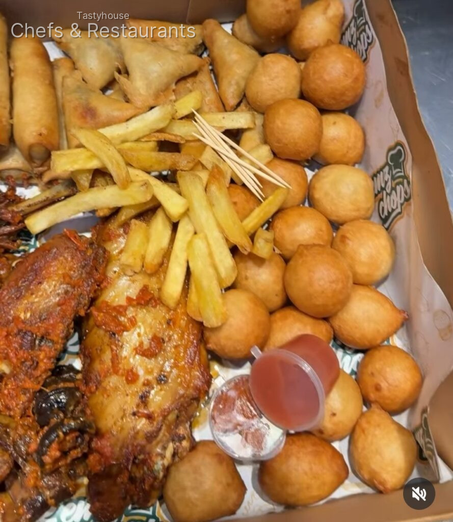 Small chops platter