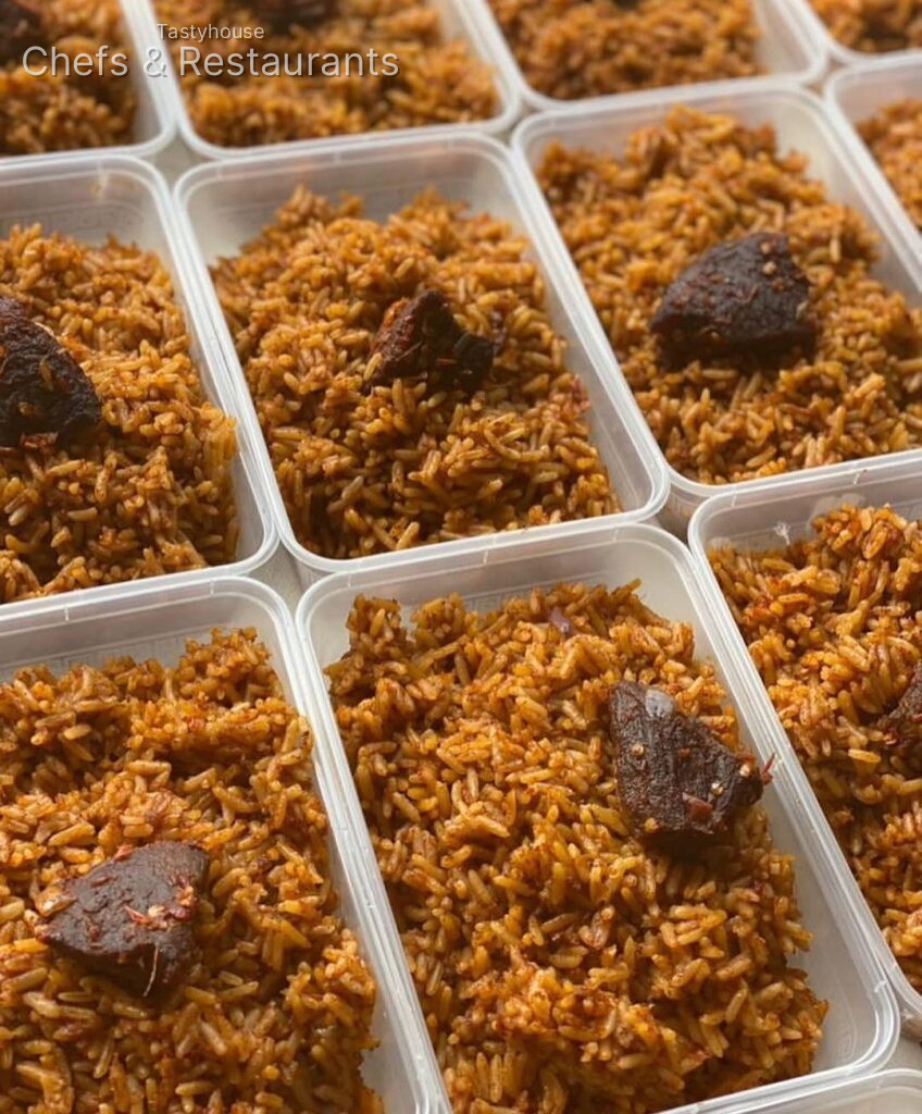 Smokey Jollof Rice packs
