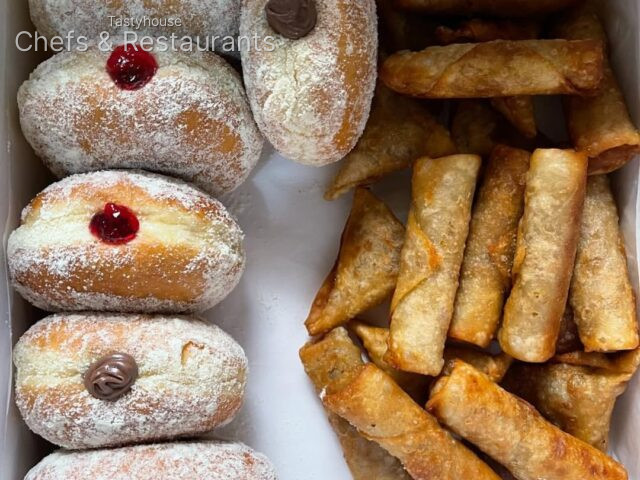 Combo Box: Small Chops + Fresh Doughnuts
