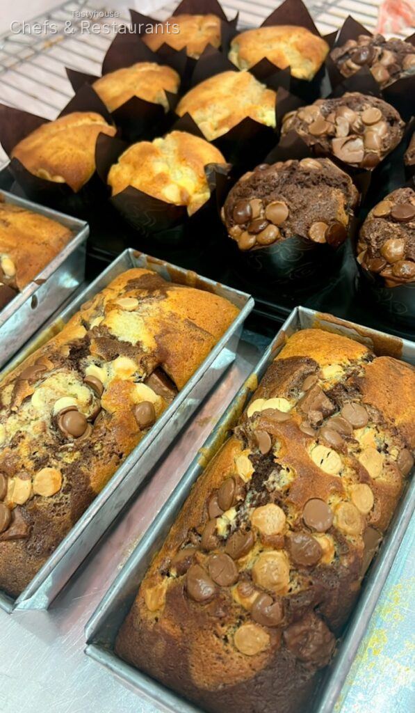 Marble Loaf With Choc Chunks