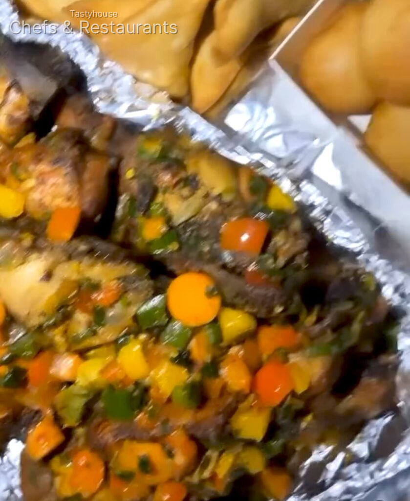 Small chops platter