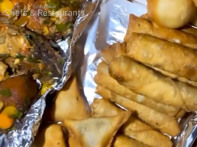 Small chops platter