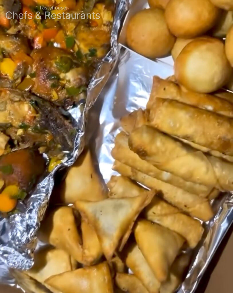 Small chops platter