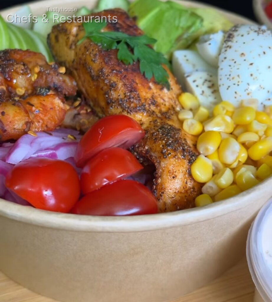 Smoked Salmon & Prawns Salad