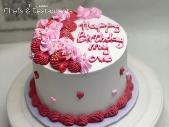 Cake (WHIPPED CREAM FROSTING)