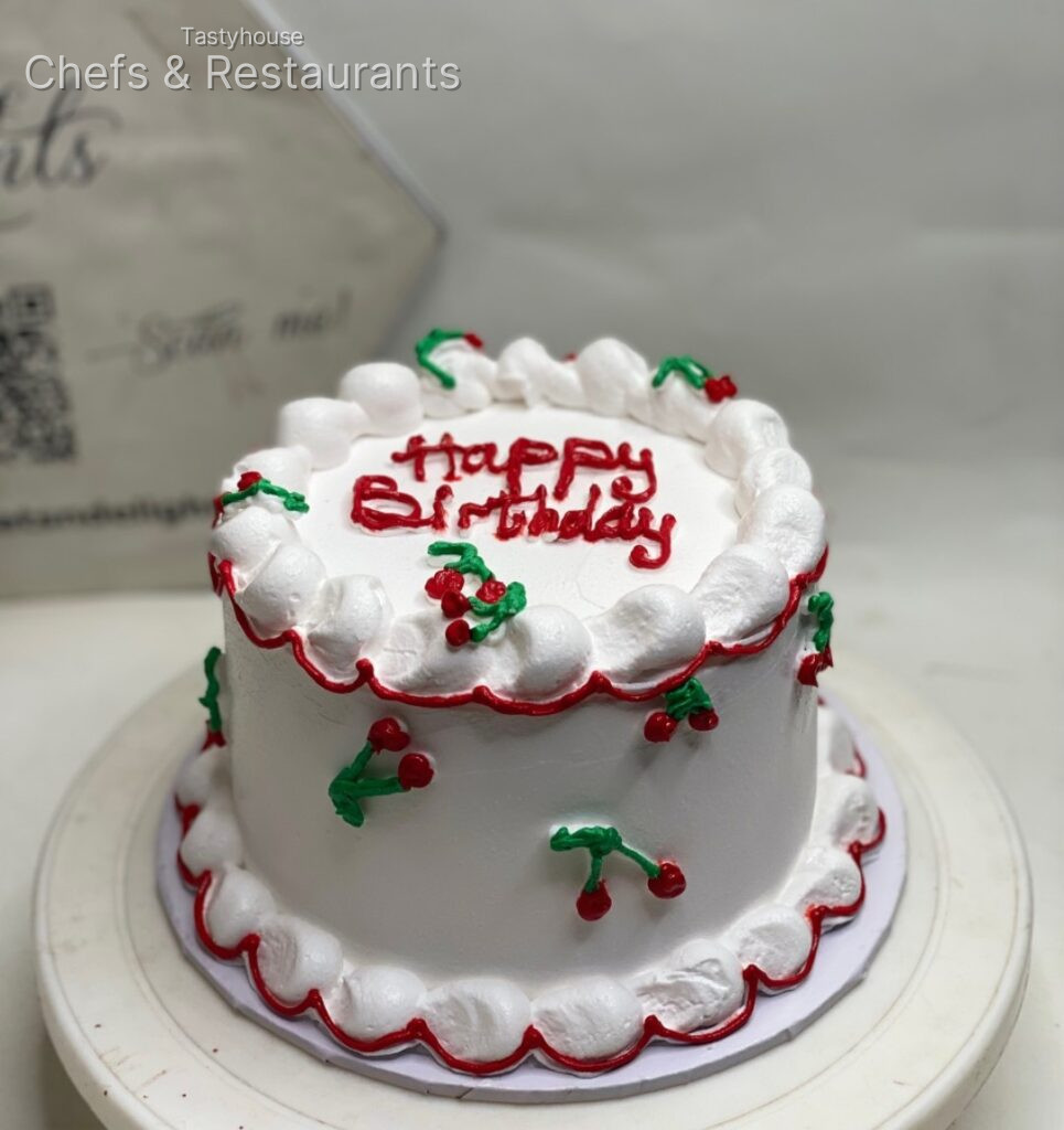 Cake (WHIPPED CREAM FROSTING)