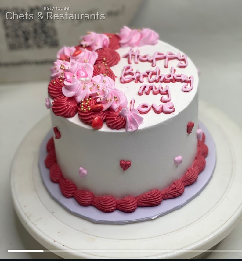 Cake (WHIPPED CREAM FROSTING)