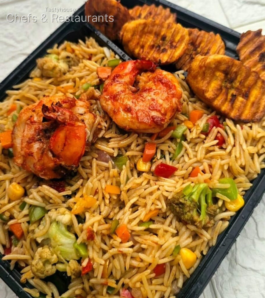 Fried Rice with Prawns