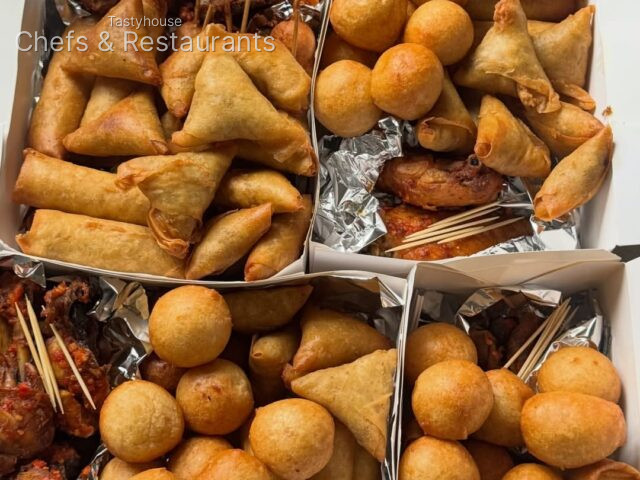 Small chops platter