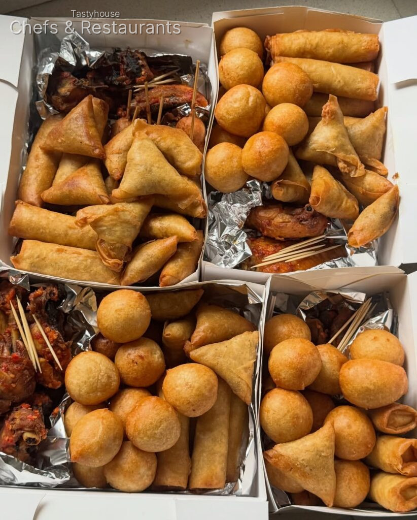 Small chops platter