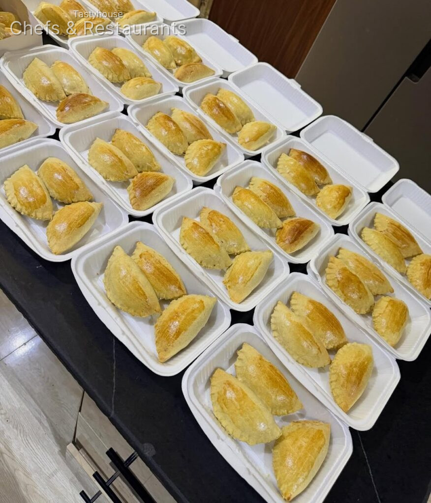 Juicy flaky meat pies