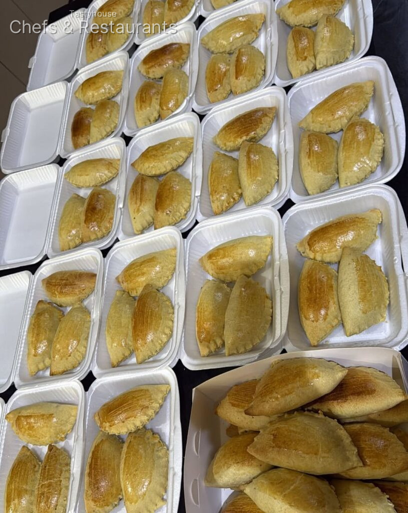 Juicy flaky meat pies