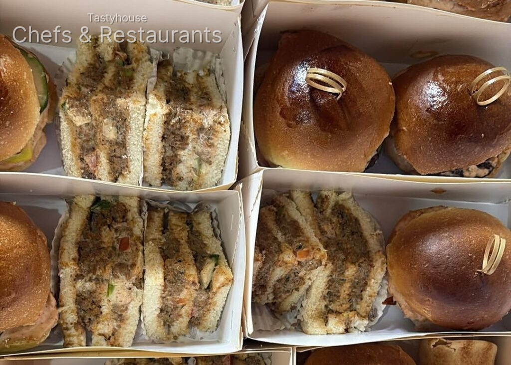 Burger and sandwich combo box