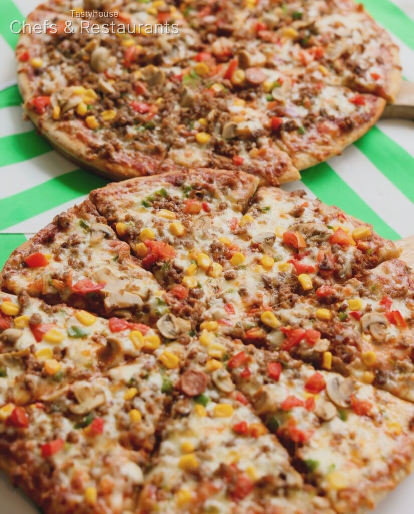 Bolognese pizza