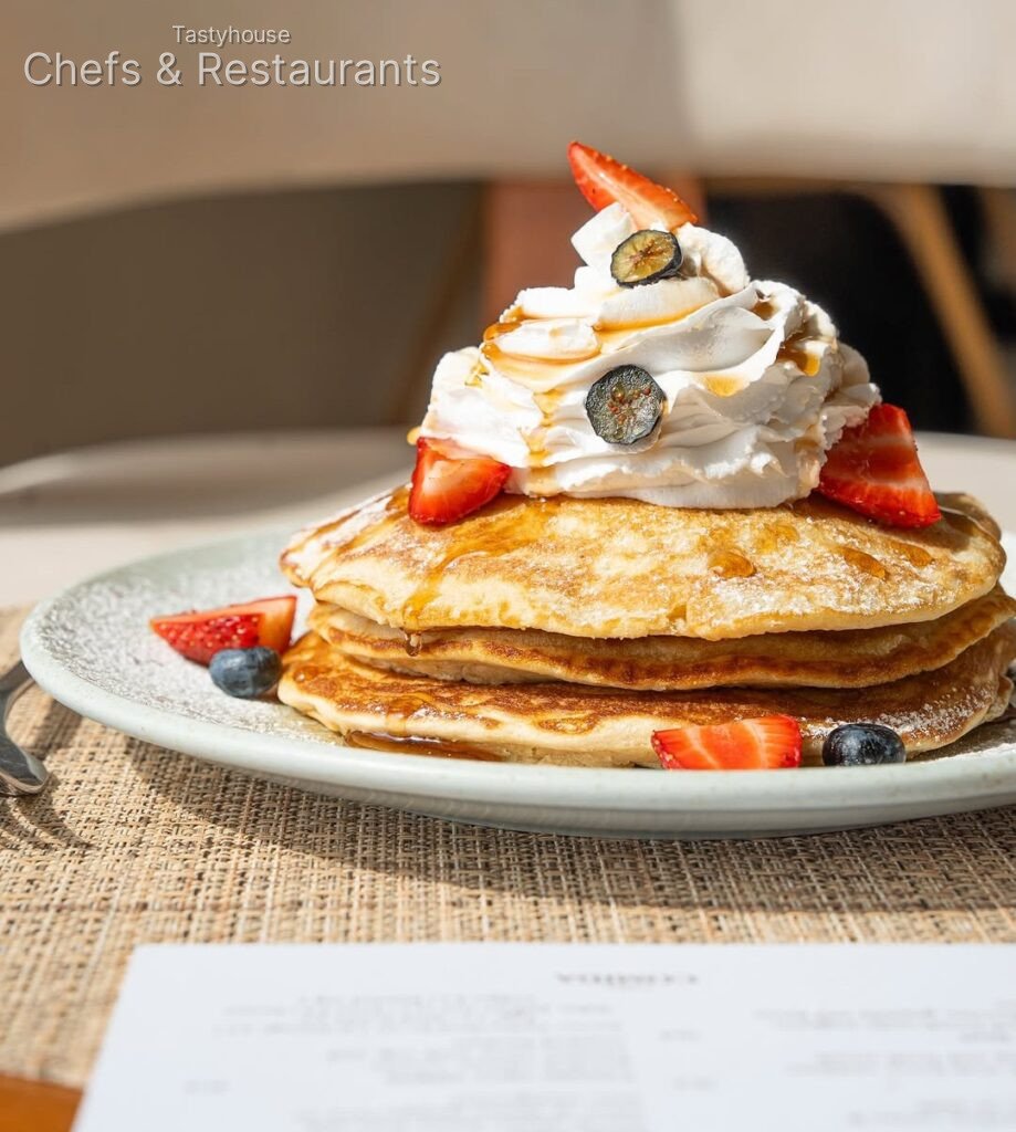 Coffee and pancakes