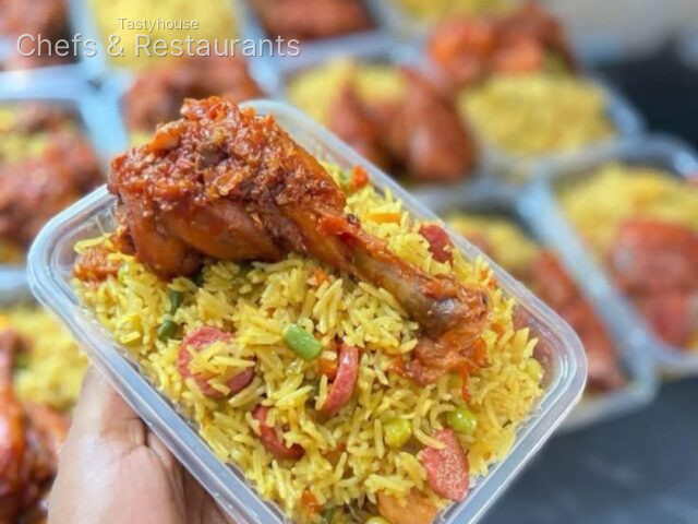 FRIED RICE + CHICKEN