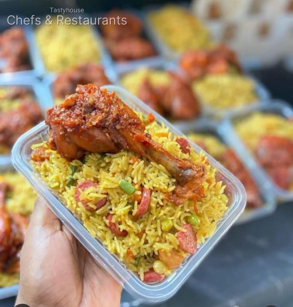 FRIED RICE + CHICKEN