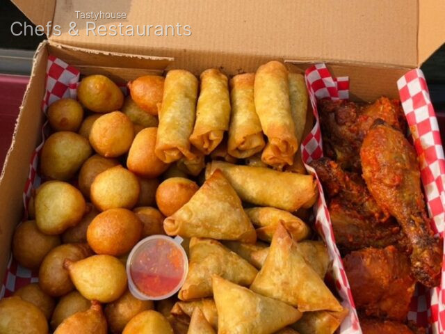 Small chops platter
