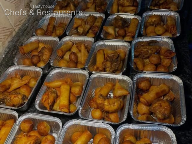 Small chops platter