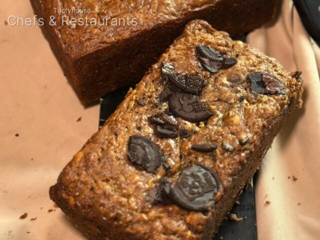 Bananas bread loaf