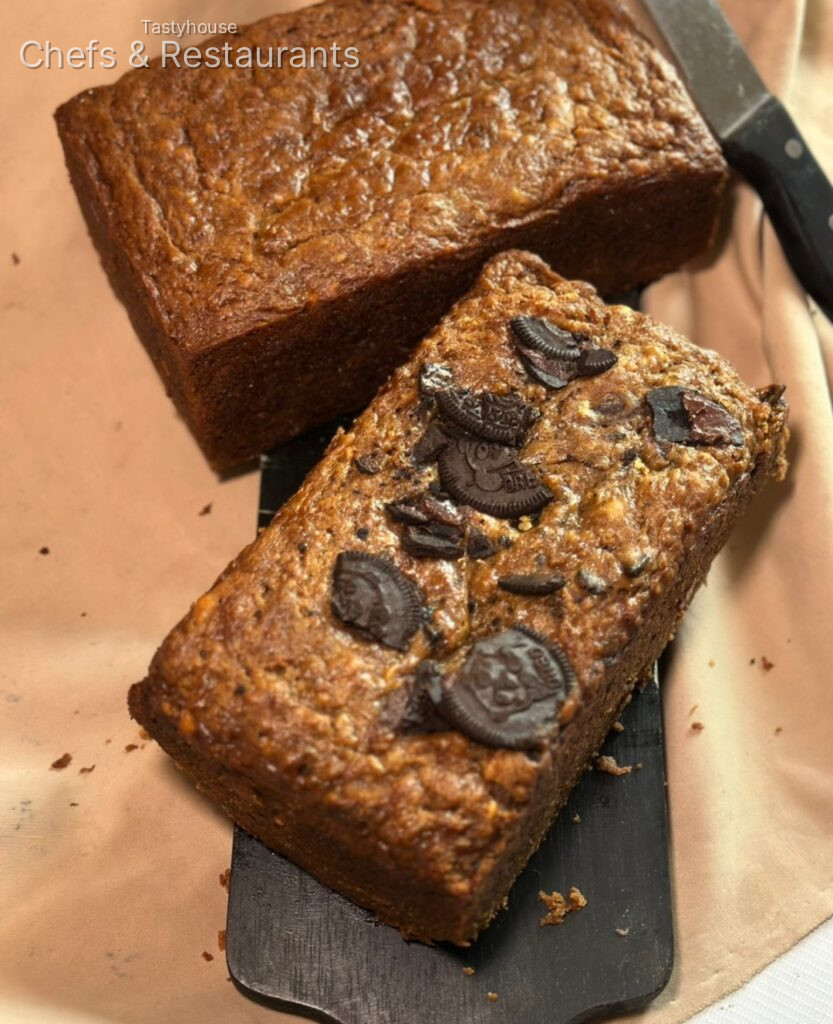 Bananas bread loaf