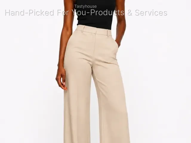 Beige Women’s Trousers