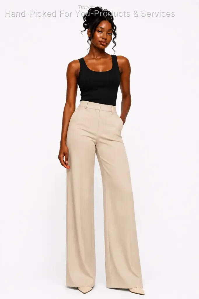Beige Women’s Trousers