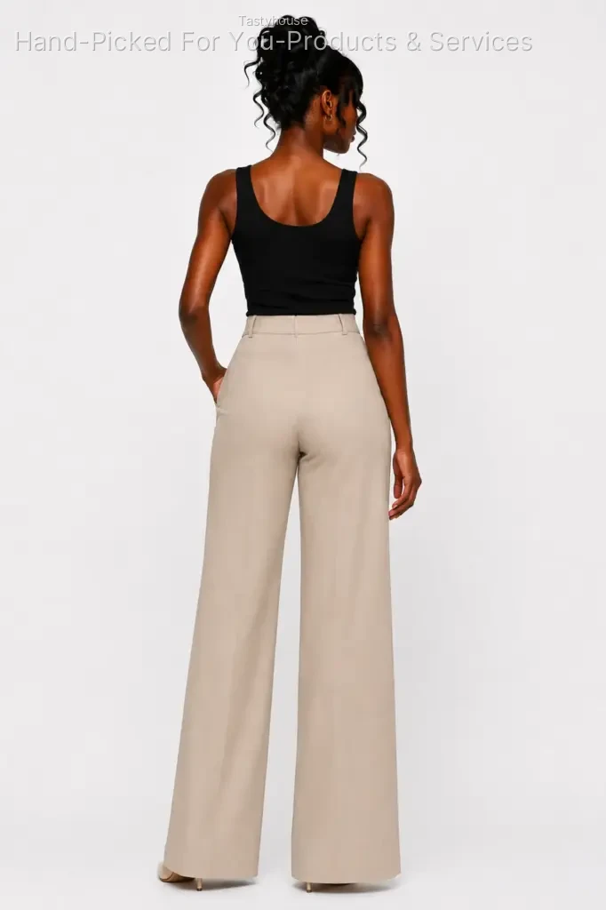 Beige Women’s Trousers