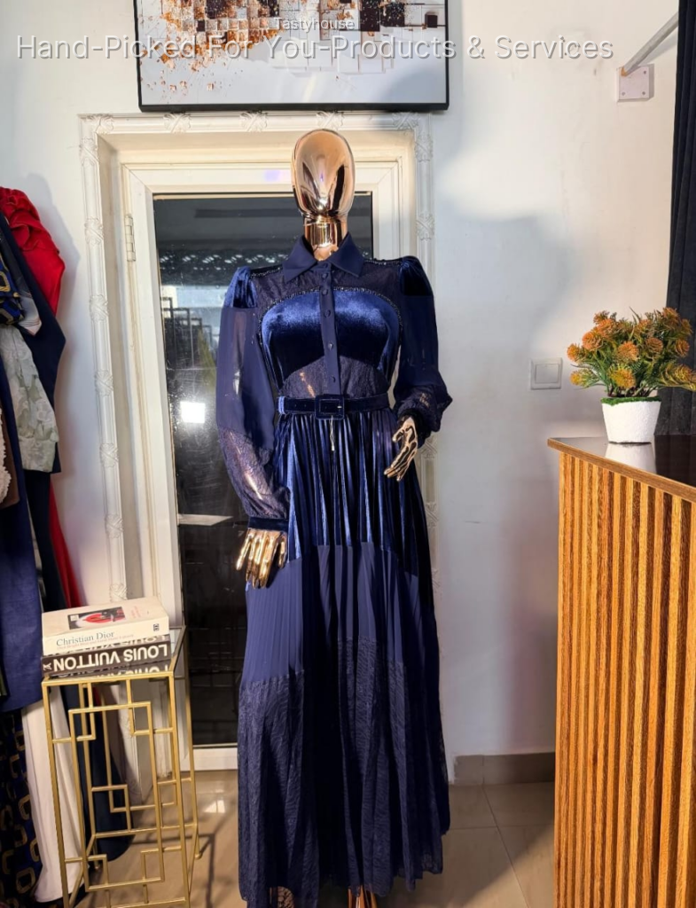 Navy Blue Royalty Velvet