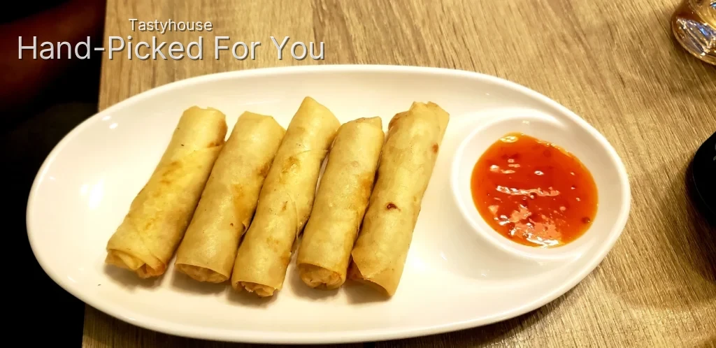 5 pcs Chicken Spring Rolls