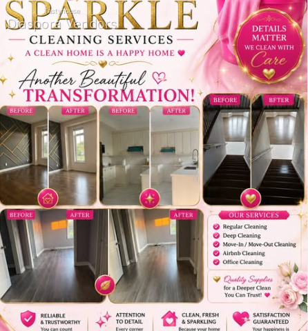 Liliana’s Sparkle Cleaning Services – Professional Cleaning