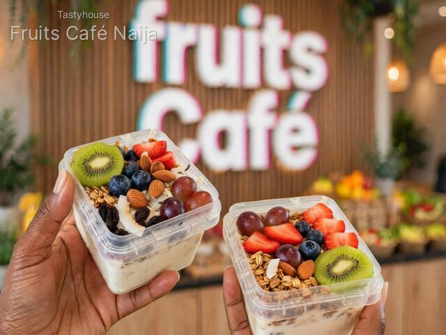 🥝🍓🍇 1.5L Berry Blast Parfait Yogurt in Lagos