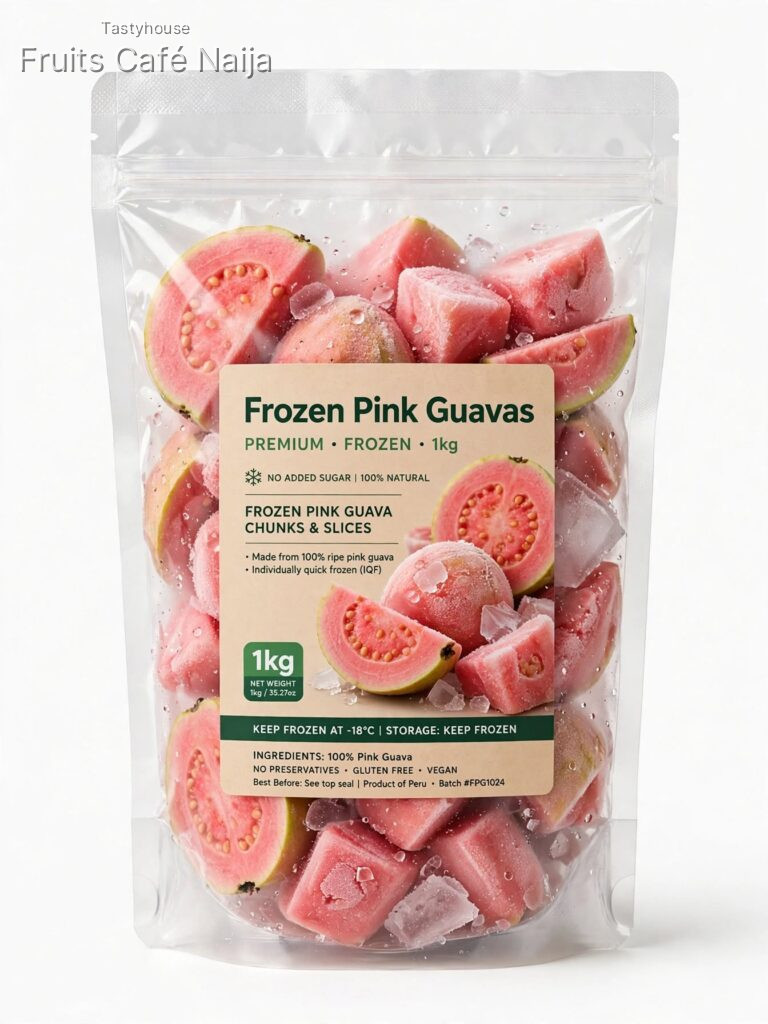 🍑 Frozen Pink Guava Fruit Nationwide Delivery