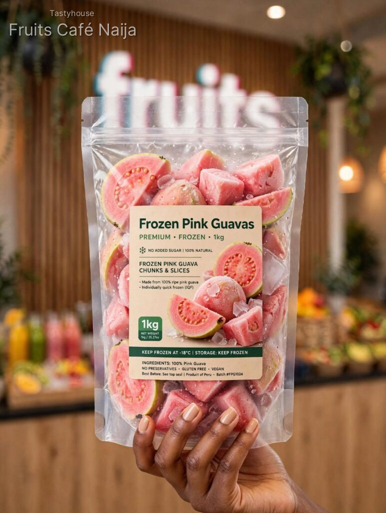 🍑 Frozen Pink Guava Fruit Nationwide Delivery