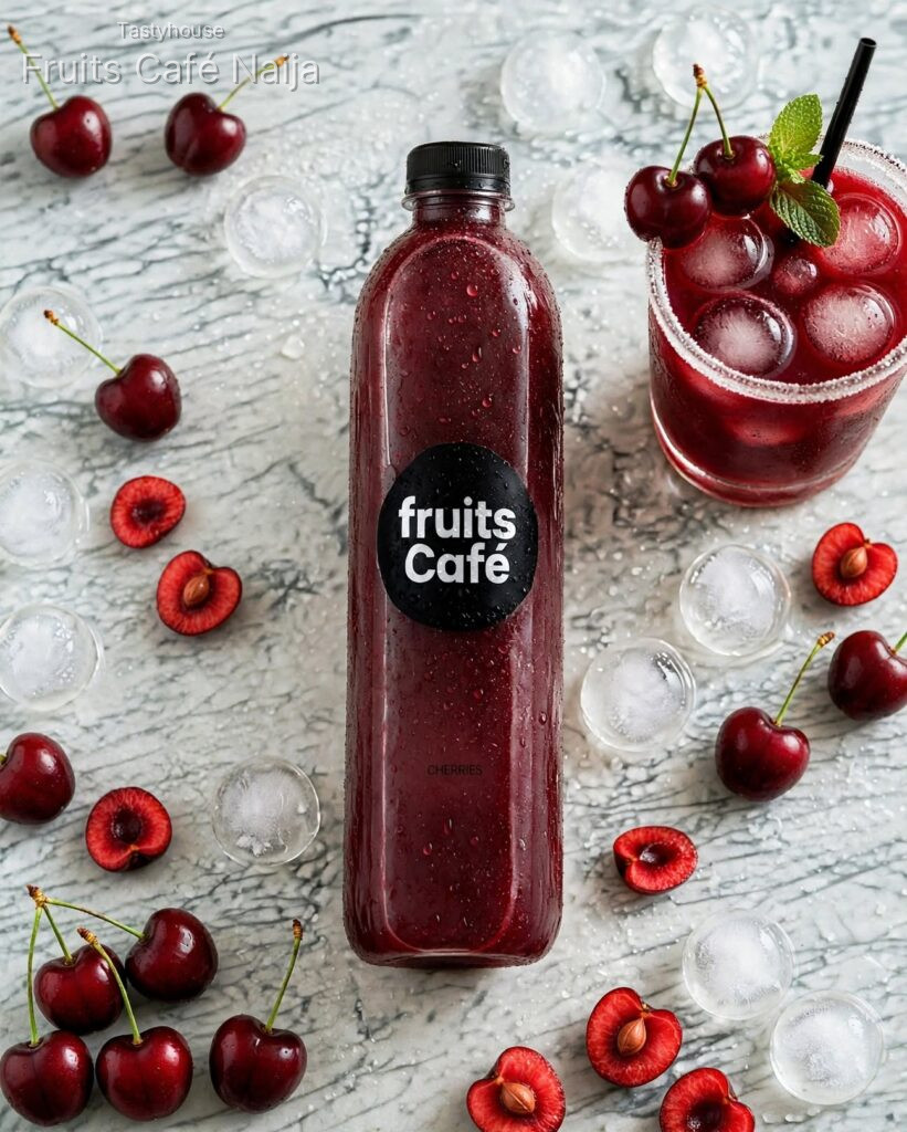 🍒 Fresh Cherries Fruits Juice in Lagos & Abuja