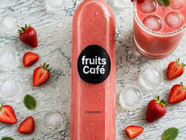 🍓 Fresh Strawberry Fruit Juice in Lagos & Abuja