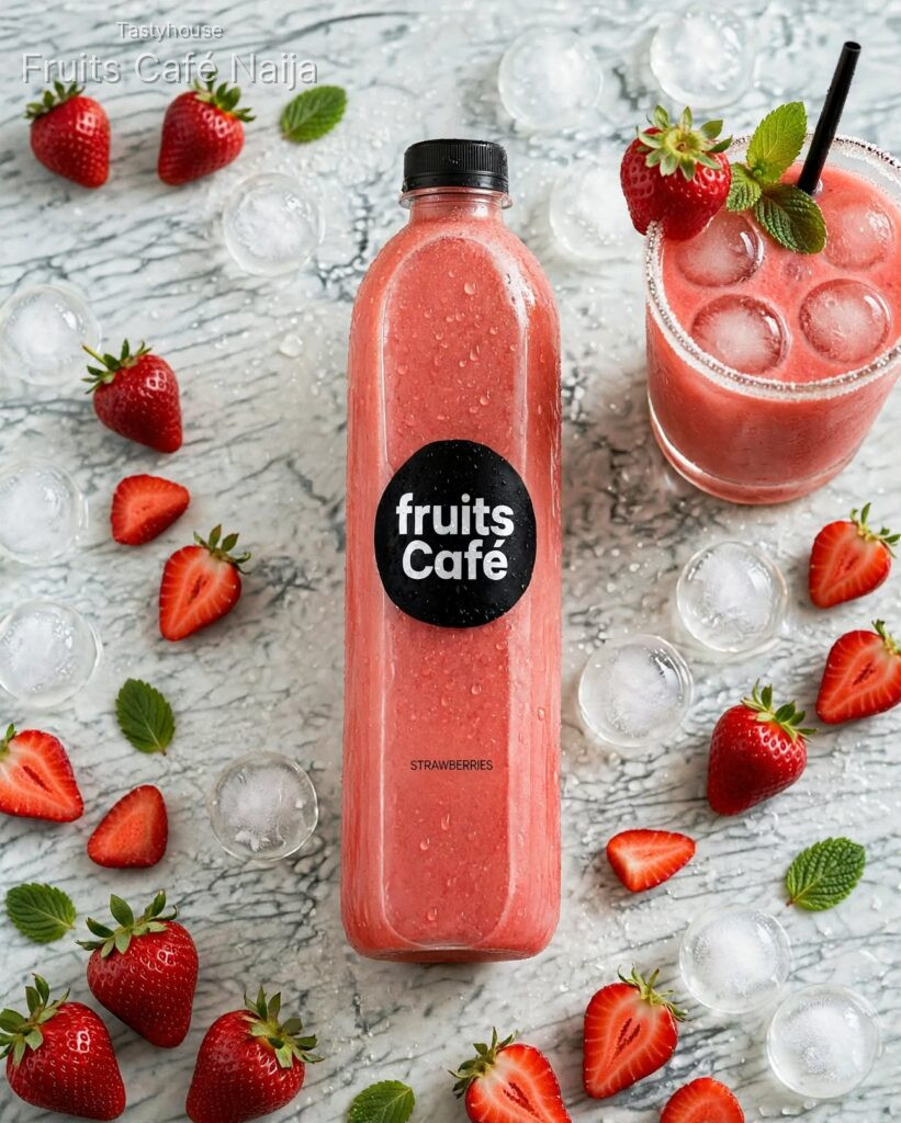🍓 Fresh Strawberry Fruit Juice in Lagos & Abuja