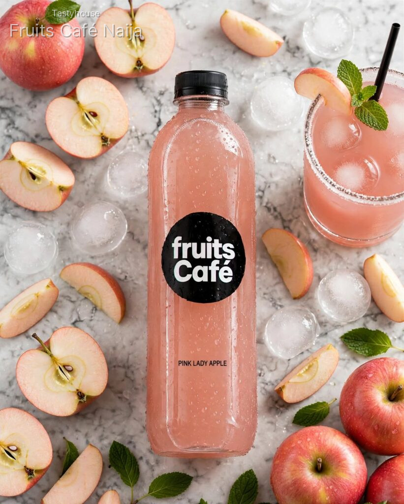 🍎 Fresh Pink Lady Apple Juice in Lagos
