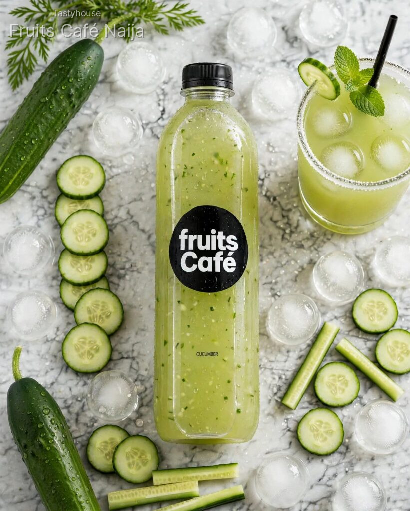 🥒 Fresh Cucumber Fruits Juice in Lagos & Abuja