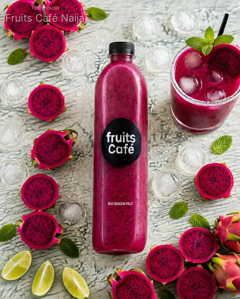 ♥️ Fresh Red Dragon Fruit Juice in Lagos