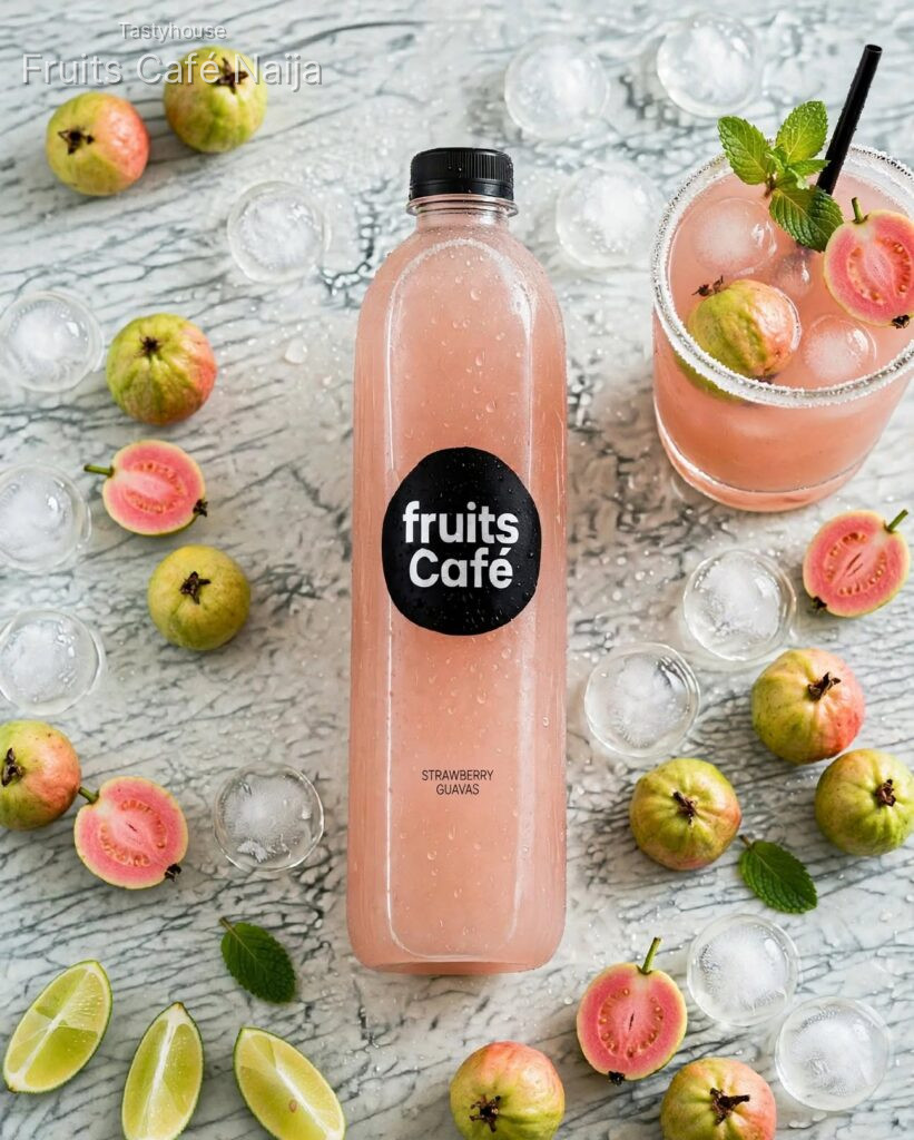 🍑 Fresh Red Guava Fruits Juice in Lagos