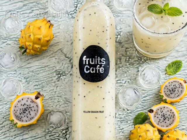 💛 Fresh Yellow Dragon Fruits Juice in Lagos