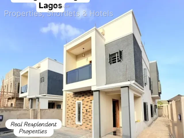 Beautiful 4Bedroom Fully Detached Duplex with BQ