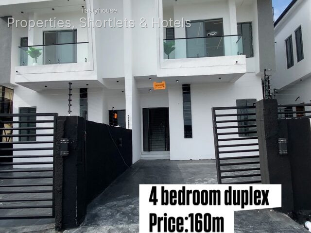 4 BEDROOM SEMI DETACHED DUPLEX