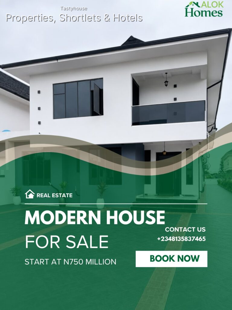6 Bedroom Fully DetachedDuplex with Cinema, 2-Room BQ,