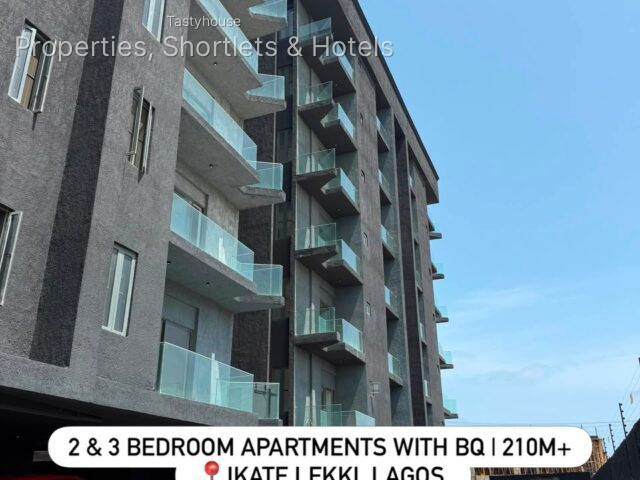 MODERN 2 & 3BEDROOM APARTMENTS WITH BQ