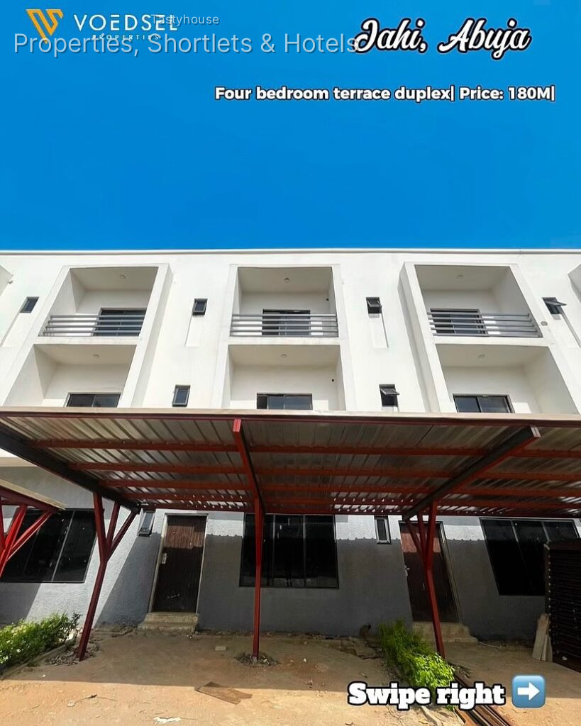 4 bedroom terrace duplex