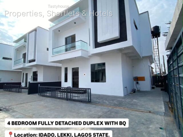 FINISHED 4 BEDROOM FULLY DETACHED DUPLEX WITH BQ